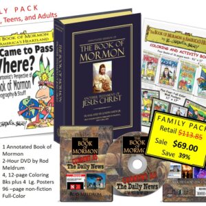 Family Pack- Children, Teens, Adults! SAVE 39% This is the Newest Edition of the BofM