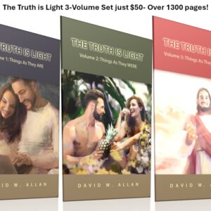 The Truth is Light All Three Volumes-NEW! By David Allan